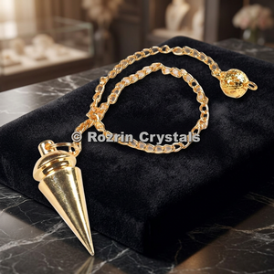 Péndulo de Ágata con Punta Cónica - Grabado de Feng Shui para el Amor, Decoración del Hogar - Product Image 2