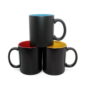 <span class=keywords><strong>Taza</strong></span> <span class=keywords><strong>de</strong></span> Cerámica Negra Sublimable <span class=keywords><strong>de</strong></span> 11 oz <span class=keywords><strong>con</strong></span> <span class=keywords><strong>Interior</strong></span> <span class=keywords><strong>de</strong></span> <span class=keywords><strong>Color</strong></span>, <span class=keywords><strong>Taza</strong></span> <span class=keywords><strong>de</strong></span> Café Personalizable para DIY - Product Image 5