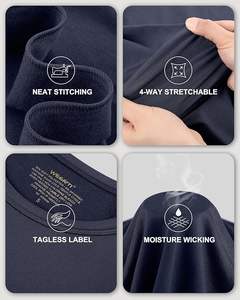 Derong ensemble <span class=keywords><strong>de</strong></span> vêtements <span class=keywords><strong>de</strong></span> sport à pression thermiques épais et écologiques personnalisés pour hommes haut et <span class=keywords><strong>sous</strong></span>-vêtements <span class=keywords><strong>de</strong></span> la saison d'hiver directement en usine - Product Image 4