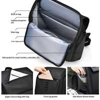 Sac à dos pour ordinateur portable 15,6 pouces en Oxford imperméable personnalisé, style décontracté premium, unisexe, pour affaires et voyages