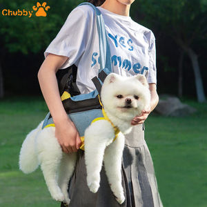 2025最佳产品宠物狗背包透气便携包宠物载体猫狗腿外前背包 - Product Image 2