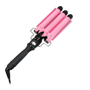 Meilleur <span class=keywords><strong>fer</strong></span> <span class=keywords><strong>à</strong></span> <span class=keywords><strong>boucler</strong></span> LCD personnalisé pour des boucles parfaites, <span class=keywords><strong>fer</strong></span> <span class=keywords><strong>à</strong></span> lisser, bigoudis, rouleaux, <span class=keywords><strong>fer</strong></span> <span class=keywords><strong>à</strong></span> friser en métal, <span class=keywords><strong>fer</strong></span> <span class=keywords><strong>à</strong></span> friser <span class=keywords><strong>à</strong></span> 3 barils pour femmes - Product Image 3
