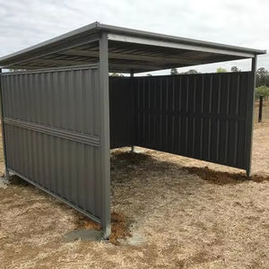 Abri pour chevaux de qualité supérieure avec toit, abri de terrain pour chevaux - Product Image 6