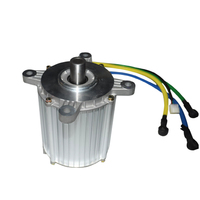 Pour moteur 72V 5000W sans balais moto 60/72V puissant 5000Rpm Electr Par Mot Dc Dynamo 5Kw Pmsm Kit de Conversion de voiture électrique