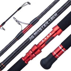 คันเบ็ดตกปลา FJORD OEM FUJI Guides JIG <span class=keywords><strong>MASTER</strong></span> ขนาด 1.68ม. 1.8ม. 2ม. วัสดุคาร์บอน สำหรับตกปลาทะเลแบบจิ๊กกิ้ง - Product Image 3