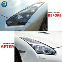 YU GUANG pour Nissan GTR R35 phare LED 2007 2022 pièce d'auto projecteurs de lentille avant 6000k nouveau Style mise à niveau phares de foudre
