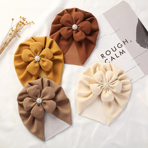 <span class=keywords><strong>Bonnet</strong></span> d'Hiver "Go Party" <span class=keywords><strong>pour</strong></span> <span class=keywords><strong>Nouveau</strong></span>-<span class=keywords><strong>Né</strong></span>, Doux <span class=keywords><strong>en</strong></span> <span class=keywords><strong>Laine</strong></span> Acrylique, Chapeau Turban à Fleur de Perles, Bandeau Enveloppant et Bonnets Pull-Over <span class=keywords><strong>pour</strong></span> Tout-Petits, Enfants et Filles - Product Image 3