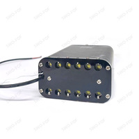 Moteur d'éclairage LED à fibres optiques 20W RGBW scintillant avec effet étoile filante, double port, contrôle par application à distance