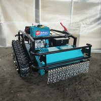 Tondeuse à gazon télécommandée multifonctionnelle et haute efficacité modèle diesel pur