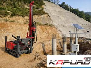 Perforadora Kapuro KP-200 Dr Illing Depth 200m para minería de pozos de agua sobre orugas, perforadora hidráulica mini de pozos - Product Image 5
