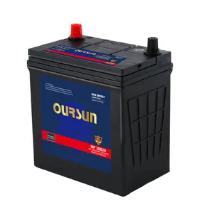 12V 70 Ah JIS D26 Model Kotak "Merek Oursun" Baterai Mobil Bebas Perawatan Asam Timbal Baterai Mobil Korea, Jepang dan Asia