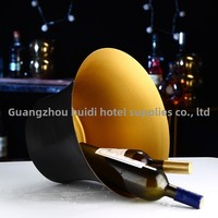 Seau à glace de luxe en acier inoxydable de grande taille pour bar et KTV