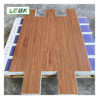 Planches de vinyle antidérapantes à clipser SPC, résistantes à l'usure, imperméables, écologiques, sans colle, couleurs personnalisables, pour intérieur
