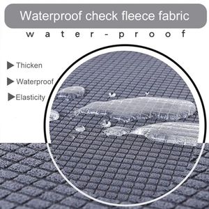 Funda de sofá Jacquard impermeable al por mayor fundas seccionales elásticas mágicas en forma de L de 3 plazas funda de sofá - Product Image 2