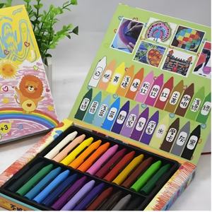 Crayons lavables non toxiques pour les tout-petits apprentissage pré<span class=keywords><strong>scolaire</strong></span> en vrac en gros Crayons bon marché pour l'approvisionnement en classe <span class=keywords><strong>scolaire</strong></span> - Product Image 1