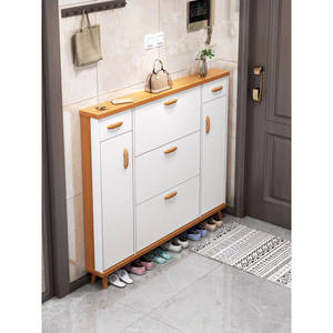 Mueble Zapatero de Madera Moderno OEM de Gran Venta, Estante Organizador de Zapatos de Madera para Sala de Estar/Hogar - Product Image 1