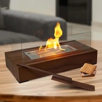 Cheminée à éthanol sur table EJ FG9904, design moderne, finition et forme personnalisables, pour salon intérieur