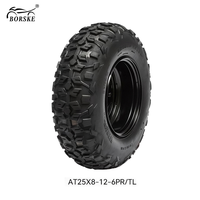 Pneu tout-terrain robuste OEM résistant à l'usure pour quad, pneu de remplacement durable pour tout-terrain avec différents motifs, roue en caoutchouc