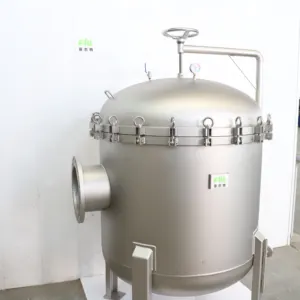 Vloeistof/Olie/Wijn/Bier/Honing/Siroop/Verf Filtratie Machine Rvs Multi Bag Filter behuizing