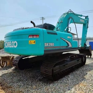 Excavadora de cadenas Kobelco SK260 de 26 toneladas, excavadora usada de alta resistencia y alta calidad - Product Image 2