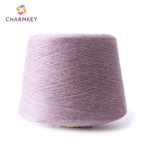 批发60% 安哥拉兔毛40% 尼龙混纺织纱与中国纱线供应商 - Product Image 3