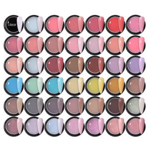 KNC Extensions d'<span class=keywords><strong>ongles</strong></span> auto-nivelantes Soak Off Private Label OEM 1KG 42Colors Nail Construction Extension UV <span class=keywords><strong>Gel</strong></span> Builder For Nails - Product Image 1