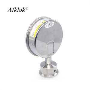 클램프 타입 척 다이어프램 압력 게이지 YTP63 위생 스테인리스 스틸 충격 저항 다이어프램 오일 압력 게이지 - Product Image 4