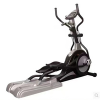 Nouvel appareil de fitness elliptique manuel à entraînement arrière électrique pour la maison, système de freinage électromagnétique, acier, utilisation commerciale, équipement de salle de sport