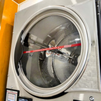 Industrial Full-automatic Washer Dryer Combo Cold Water High-Speed Spin Durable Stainless Steel Drum Commercial Laundry Use High