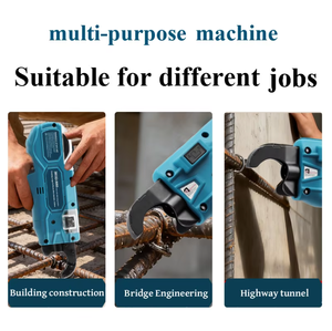 Máquina Automática Portátil Inalámbrica/a Batería para Atar Varillas de Acero, Herramienta de Construcción y Flejado de Acero - Product Image 6