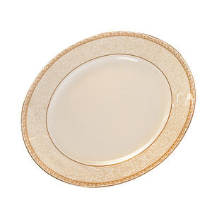 <span class=keywords><strong>Service</strong></span> de table en porcelaine fine de luxe, design européen, 2 à 10 pièces, incrustations dorées, pour la maison - Product Image 6