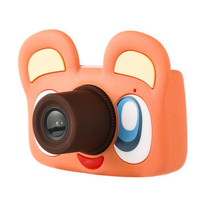 ออนไชน์กล้องดิจิตอลสำหรับเด็ก หน่วยความจำ 16GB เครื่องบันทึกภาพและวิดีโอ ของเล่นของขวัญสำหรับเด็กอายุ 7 14 ปี สีเหลือง - Product Image 2