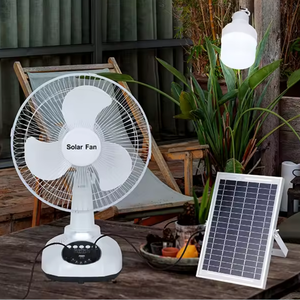 Portable Mini USB Panneau Solaire DC Rechargeable Électrique Camping Ventilateur Solaire Réglable Ventilateur De Refroidissement Par Air pour Usage Domestique Plafond Table - Product Image 2