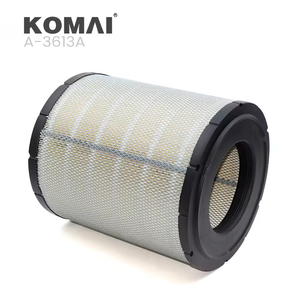 ไส้กรองอากาศ KOMAI รุ่น AF25139M  P527682 A-5023 22-0013212 RS3518 DBA5069 F6HZ 9601 สำหรับรถขุด Ford F1HZ-9601-B F1HT 9600 25177196 - Product Image 1
