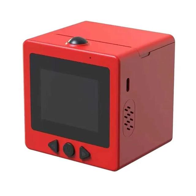 Smart AI Voice Sticker Printer With Screen Thermal Label Printer Inkless Portable Pocket Mini Digital Display Printer for Kids