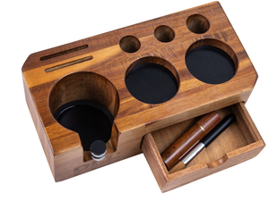 Support de Tamper à Café en Bois Multifonctionnel pour Porte-Filtre à Expresso avec Logo Personnalisé pour Accessoires de Barista – Vente en Gros - Product Image 5