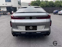 Kit de carrocería F16 a G06 para 2015 + BMW X6 F16 a 2025 G06 LCI F96 X6M parachoques de coche parachoques trasero delantero guardabarros capó del motor X6 faros