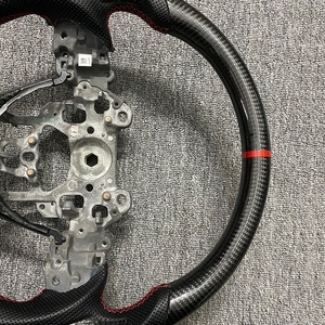 Volante de Fibra de Carbono para Mazda 3, 6, Axela, CX5, CX30, <span class=keywords><strong>CX90</strong></span>, ATZ, CX8, CX7, ATENZA 2018, 2019, 2020, 2021, <span class=keywords><strong>2022</strong></span>, CX-5, RX-7, CX3, RX7 - Product Image 5