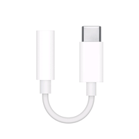 Adaptor Jack Headphone Tipe C Ke 3.5Mm, Kabel Audio USB C Aux untuk Huawei Mate 30Pro Samsung 20 +