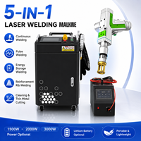 Meilleure Vente : Machine de Soudage Laser Fibre Portable Double Balayage 5-en-1 de 3000 Watts pour Batteries au Lithium