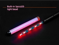 Variedad de Barras Luminosas de Plástico RGB que Cambian de Color, Control Remoto LED CNC para Conciertos, Programación por Computadora