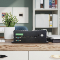 Mini PC Integrado Portátil y Confiable, Intel Core I7 de Cuatro Núcleos, Disco Duro SSD, Mini Ordenador para Uso Empresarial, Windows 10 con Enchufes para EE. UU. y Australia