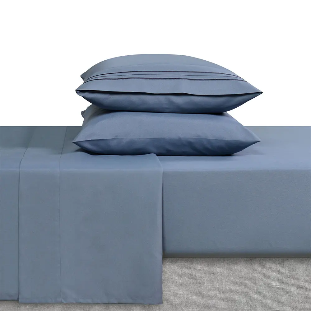Düz renk çarşaf nevresim takımı kral % 100% mikrofiber Polyester yatak çarşafı ve yastık kılıfı katı boyalı