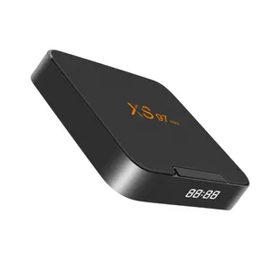 XS97迷你安卓电视盒，带2 + 16GB内存Amlogic S905W2 ARM Cortex A35支持4k分辨率IPTV智能新11.0操作系统