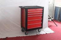 Armoire à outils à 6 tiroirs avec dessus en plastique pour atelier et garage