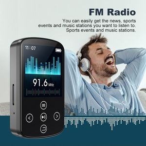 Nuevo diseño MP3 reproductor de música HIFI deportes Clip pantalla táctil <span class=keywords><strong>MP4</strong></span>, Memoria: 32GB (negro) - Product Image 3