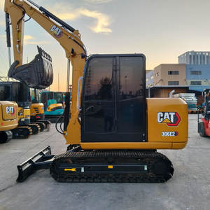 Mini pelleteuse d'occasion d'origine Caterpillar Cat306e2, EPA CE, 6 tonnes, cat306, pelleteuse agricole d'occasion, livraison gratuite - Product Image 3