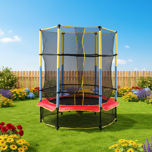 Red <span class=keywords><strong>de</strong></span> Protección <span class=keywords><strong>para</strong></span> Trampolín Infantil, Marco <span class=keywords><strong>de</strong></span> Acero, Ecológica, Duradera, Uso Interior/Exterior, Trampolín Pequeño <span class=keywords><strong>para</strong></span> Bebés, Funjump - Product Image 3