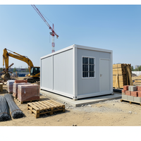 Conteneur d'habitation préfabriqué à assemblage rapide, épaissi, standard, simple, mobile, pour maison, salle d'activités, bureau, habitation