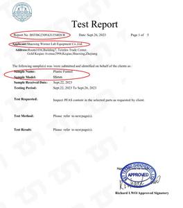 กรวยขนาดเล็ก กรวยจิ๋วสำหรับใช้ในครัวเรือน, กรวยพลาสติกใสคอแคบ อุปกรณ์เติมของเหลวสำหรับห้องปฏิบัติการ - Product Image 3